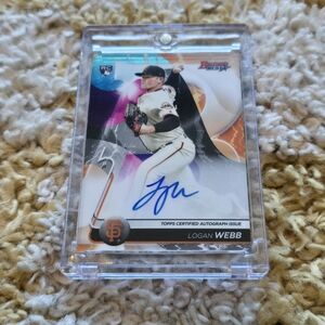 2020 Logan Webb Rookie Autograph Card